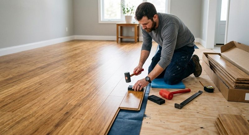 Bamboo Flooring Installation in San Marcos, TX