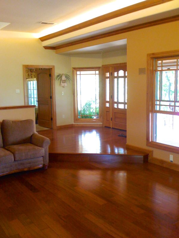 Cherry Floor Installation in Kyle, TX