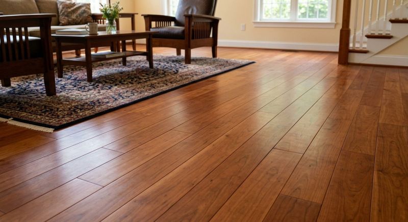Cherry Floor Installation in Luling, TX