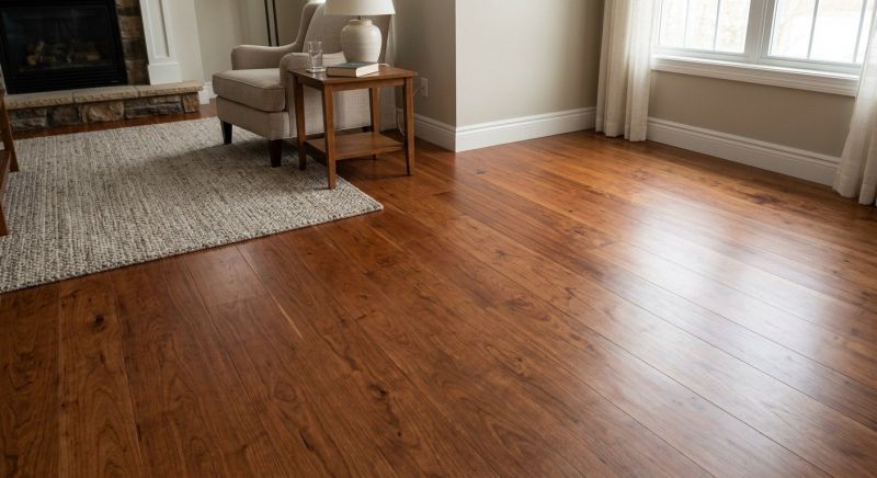 Cherry Floor Installation in Luling, TX
