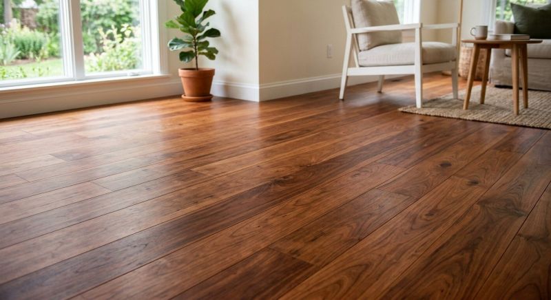 Cherry Floor Installation in Seguin, TX