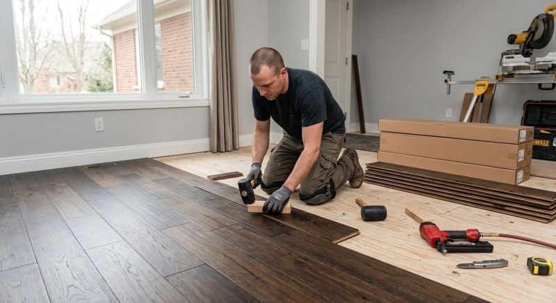 Hardwood Floor Installation in Kyle, TX