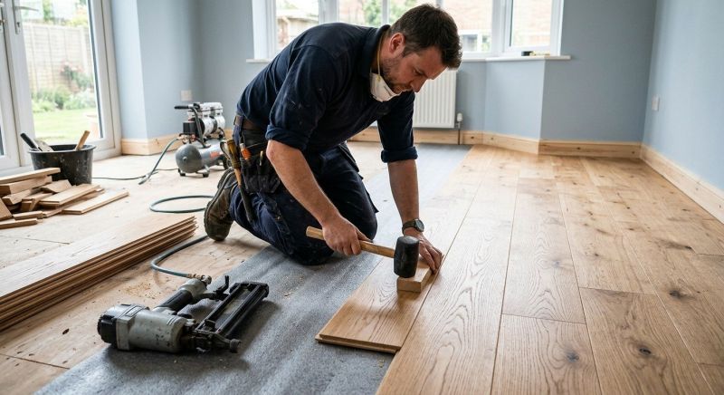 Hardwood Floor Installation in Lockhart, TX