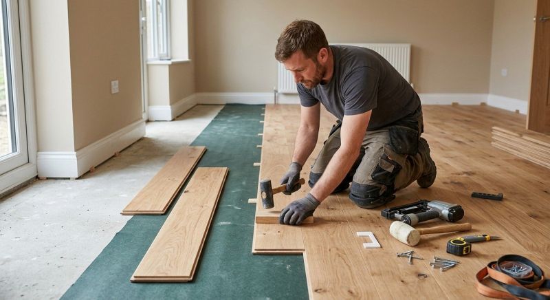 Hardwood Floor Installation in Luling, TX