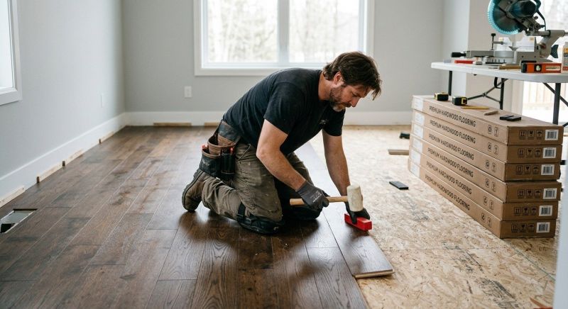 Hardwood Floor Installation in Luling, TX