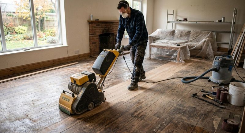 Hardwood Floor Renovation in San Marcos, TX