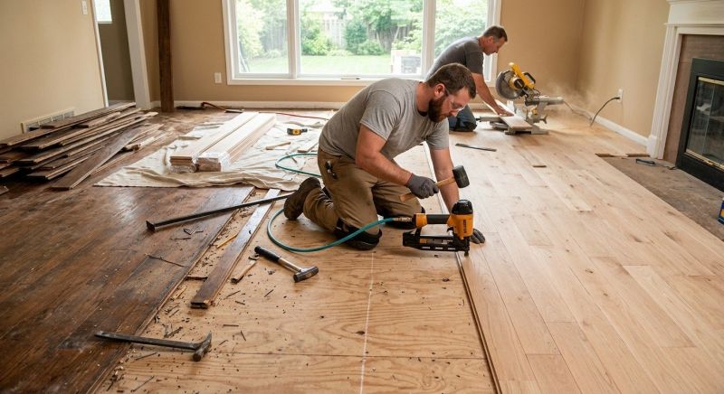 Hardwood Replacement in Buda, TX