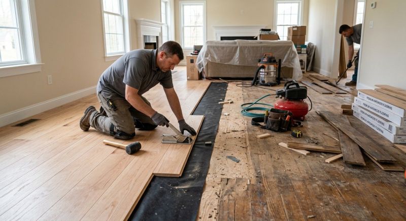 Hardwood Replacement in San Marcos, TX