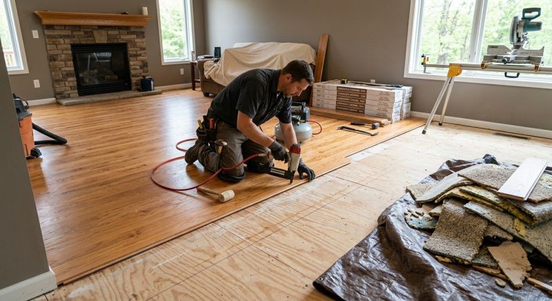 Hardwood Replacement in Lockhart, TX