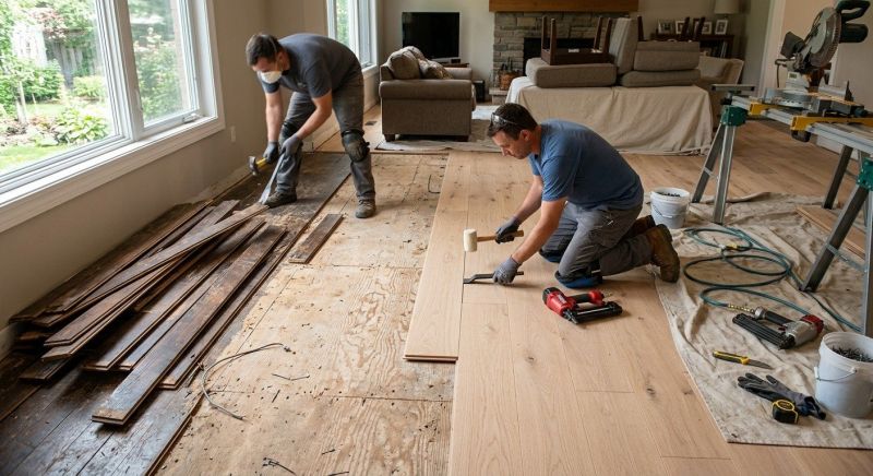 Wood Floor Replacement in San Marcos, TX