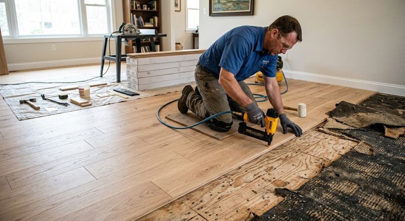 Wood Floor Replacement in San Marcos, TX