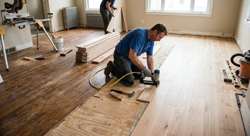Wood Floor Replacement in Lockhart, TX