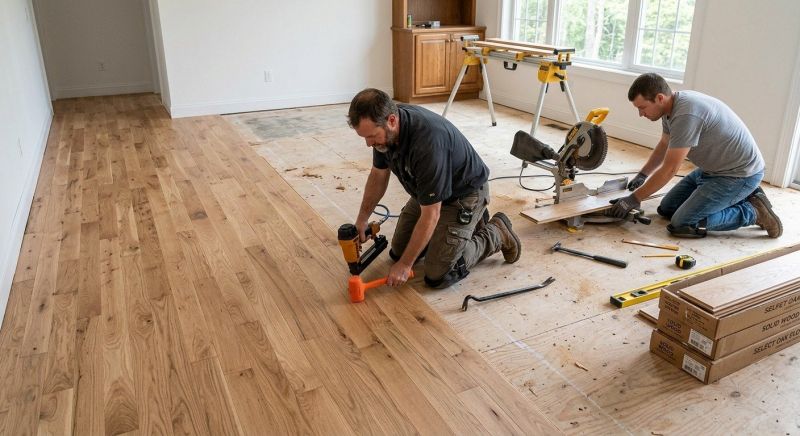 Wood Floor Replacement in New Braunfels, TX