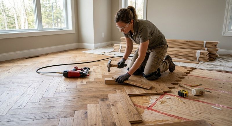 Wood Flooring Installation in Luling, TX