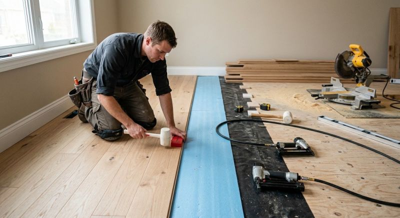 Wood Flooring Installation in Manchaca, TX